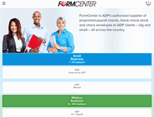 Tablet Screenshot of form-center.com